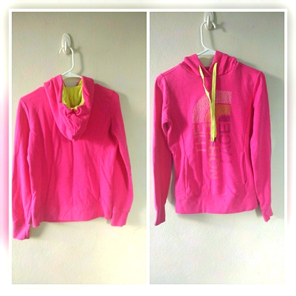 The North Face Sweaters - The North Face Pink Hoodie Pull over
